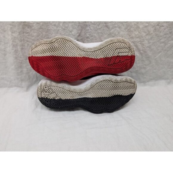 Adidas Dame 6 GCA men's size 8 black, scarlet, white two tone basketball shoes - Picture 9 of 15